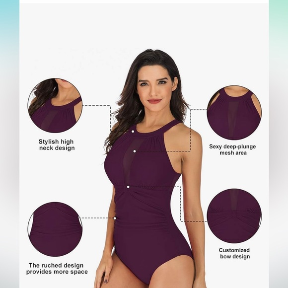 Cromi One Piece Bathing Suit size Small - Picture 2 of 9